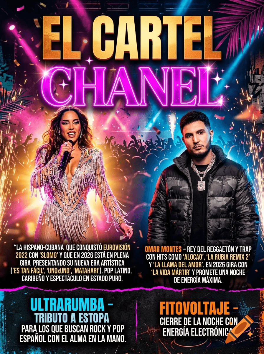 Chanel y Omar Montes, se encuentran en Gandia