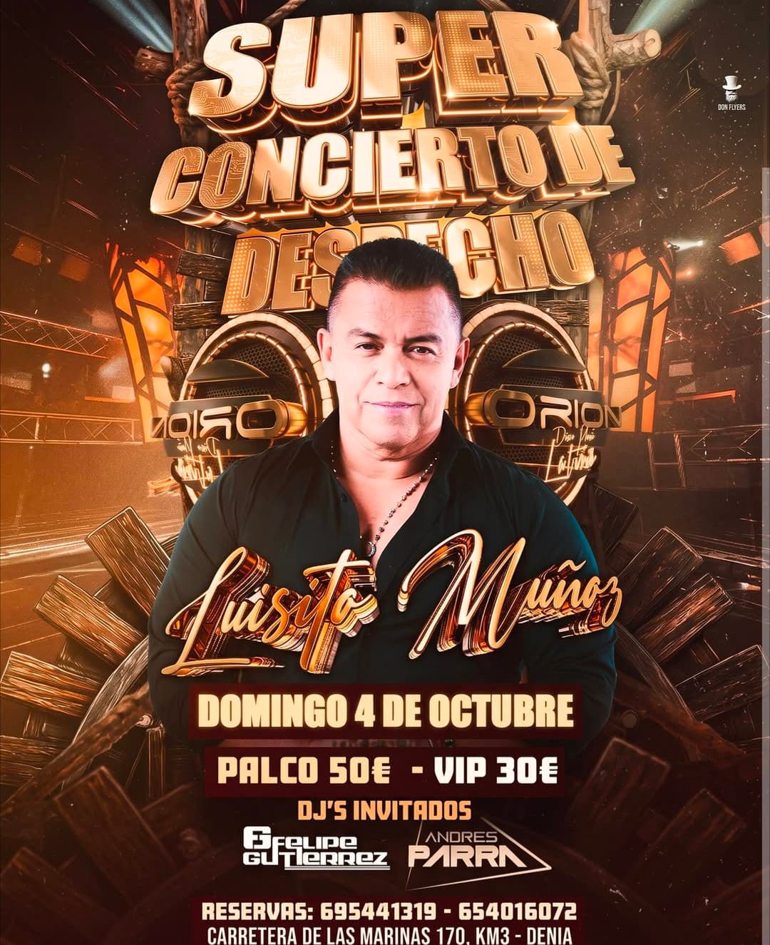 Super Concert of Spite with Luisito Muñoz | Orion Denia